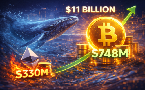 $11 Billion Bitcoin Whale Opens $748M Leveraged Long Positions After Liquidating $330M in ETH